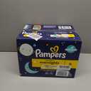 Pampers Overnight Diapers - Swaddlers Overnights - Size 6, 72 Count, Disposable Baby Diaper, Night Time Leak and Skin Protection