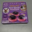 Hunger For Words Talking Pet Next Words Locations - 3 Piece Set of Recordable Speech Buttons for Dogs, Dog Buttons for Communication