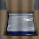 Ziploc 94604 Double-Zipper Freezer Bags, 1gal, 2.7mil, Clear w/Label Panel (Case of 250) (One Size)