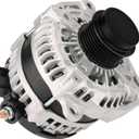 Yeoflagtrade 84143540 High Output Alternator Fit for 2014-2018 Chevy Silverado GMC Sierra 1500 2015-2020 Suburban Tahoe Yukon Denali Cadillac Escalade 4.3 5.3 6.2L Alternator 12V 170AMP #22949467