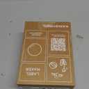 SUPVAN T50M Pro Bluetooth Label Maker Machine with Tape, Wide Waterproof Label, Versatile App with 30+ Fonts and 660+ Icons, Inkless Labeler for Home, Kitchen, School, Office Organization, Black