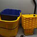 9690404 - OmniFit™ 35qt Mop Bucket Combo - Side Press Wringer & Soiled Water Insert 35qt - Yellow