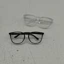 Anti-Fog Safety Goggles Anti-Blue Light Saftey Glasses Anti-Dust Protective Eyewear for Women and Men 2 Pack