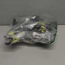 Upgraded Fishing Rod Holder with Button-Lock 360 Dual Rotation,Universal Silicone Strap & Enlarged V-Clamp Fits Round/Square Tubes,Secure Adjustable Boat Fishing Gear for All Rod (Black 2 Pairs)