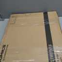 SONGMICS Laundry Hamper with Lid, 23.8 Gallon (90 L) Synthetic Rattan Clothes Laundry Basket with Lid and Handles, Foldable, Removable Liner, Cloud White ULCB51WT