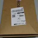 Dog Car Seat Cover for Back Seat Cover,Non Stick Fur Rear Seat Protector for Pet,Nonslip Waterproof Durable Universal Fit Interior Backseat Covers for Auto Van SUV (Black)