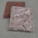 Crib Sheets for Boys Girl, Fitted Baby Toddler Bed Sheets 28" x 52", Neutral Muslin Cotton Crib Mattress Bedding Soft and Breathable Comfort (Dusty Rose & Flower-A, Crib Sheet)