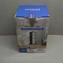 Purewell 3-Stage 0.01m Ultra-Filtration Gravity Water Filter System, NSF/ANSI 42&372 Certification, 304 Stainless Steel Countertop System with 2 Filters and Stand, Reduce 99% Chlorine, 2.25G, PW-OB (Silver)