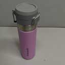 STANLEY Quick Flip GO Water Bottle 24 oz | Push Button Lid | Leakproof and Packable for Travel and Sports | Insulated Stainless Steel | BPA-Free | Lilac 2.0