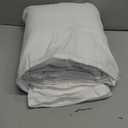LANE LINEN 100% Organic Cotton King Size Sheets Set, Soft & Comfy All Season Breathable Sheets King Size, Percale Weave Fully Elasticized Eco Friendly Naturally Cooling King White Bed Sheets