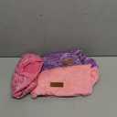 3 Pack Dog Sweaters for Small Dogs Girl Boy Winter Fleece Clothes Warm Soft Dog Sweatshirt Outfit for Dogs Cats Pet Apparel (M (Back: 13.7",Chest: 17.7", 10-14Ibs), Pink+Rose+Purple)