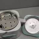 TLOG Mini Rice Cooker 2.5 Cups Uncooked, Healthy Ceramic Coating Portable Rice Maker, 1.2L Travel Rice Pot Small for 1-3 People, Personal Rice maker, Food Steamer, Multi-cooker for Grains, Oats