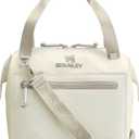Stanley All Day Julienne Soft Cooler Bag and Lunch Box | Insulated Travel Bag with Zipper | BPA-Free (Cream)