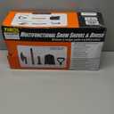 42'' Ice Scraper and Extendable Snow Brush Emergency Snow Shovel Snow Broom with Foam Grip 180 Pivoting Brush Head Snow Scraper for Cars, Trucks, SUVs, Vehicle