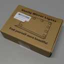 LED Vanity Mirror Lights with 12 Stick On Dimmable Bulbs, 3000K 4500K 6500K & 10 Brightness Levels Adjustable, Plug in USB Cable, Hollywood Style Mirror Lights for Makeup Desk Bathroom Dressing Room