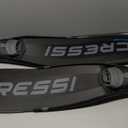 Cressi Gara Modular Impulse Fins for Freediving with Interchangeable Blades, Made in Italy (EU 40/41 | US Man 7.5/8 | US Lady 8.5/9, Black)