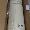 Wellmet Self-assembly Lampshade, CreamWhite, 14" Top x14" Bottom x17" High, Drum Lampshade for Table Lamp, Bedside Lamp, Floor Lamp, Fabric Replacement Lamp Shade Classic Modern Style, Spider Fitter