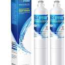 ICEPURE Refrigerator Water Filter Replacement for Bosch Ultra Clarity Pro BORPLFTR50, BORPLFTR55, 12033030, 12028325, 11025825, 11032531, B36CT80SNS, B36CL80ENS, WFC100MF, WFS200MF, RA450022, 2PACK