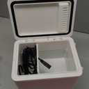 4L Makeup Mini Fridge for Bedroom, Car, Office & Dorm, Shell Pink