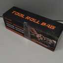 Tool Bag Roll Up, UUP Heavy Duty Portable Soft Tool Storage, Foldable Empty Rollup Organizer with Small Pockets, Official Rollable Toolbag, Valentines Day Gifts for Him Dad Men Mechanic Welding, Green