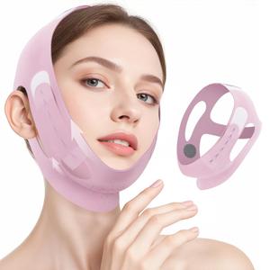 Chin Strap For Sleeping - Jawline Shaper with 3D Design & Graphene Material,Double Chin Reducer to Prevent Sagging & Shape Vline Face - Double Chin Eliminator - Gifts for Women