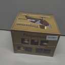 New Cordless Table/Desk Lamp, 8000mAh Rechargeable Battery Operated,Double Luminescence Dimming for Restaurant/Bedroom/Bars/Outdoor Party/Camping/Coffee Shop Night Light (Dark & Light Brown 1PACK)