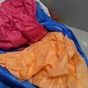 8 FT Hawaiian Santa on Flamingo Pool Float Christmas Inflatables Outdoor Decorations, Christmas Blow Up Santa Claus Yard Decorations for Garden Lawn Xmas Decor