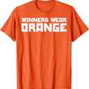 Team Sports Winners Wear Orange T-Shirt, Small
