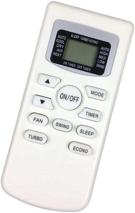 Replacement Remote Control Replace for TV/Audio/Projector for Black Decker BPACT08WT BPACT10WT Room Window Air Conditioner