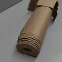Kraft Paper Roll, 36" x 2400" (200'), Made in USA, 30 lb. Roll of Brown Paper for Banner, Poster, Crafts, Bulletin Board Backing, Kraft Table Cloth, Brown Construction for Shipping and Gift Wrapping