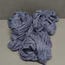 3 Pack Dusty Blue Cheesecloth Table Runner 17x108 Inch Semi Sheer Boho Gauze Cheese Cloth Fabric Table Runners Table Decor for Wedding Party Baby Shower Birthday Home Decor Garden Farmhouse