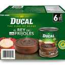Ducal Instant Vegetarian Black Refried Beans 15oz (Pack of 6) | Gluten & Cholesterol Free, Excellent Source of Protein & Iron, Ready-to-Eat, Perfect for Quick and Healthy Meals (EXP 03/15/29)