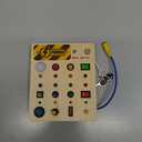 Joyreal Montessori Busy Board Wooden Sensory Toys for Toddler with LED Light Up Switch, Baby Fidget Board Travel Toys for 18+ Months, 1 2 3 Year Old Boys Girls Toddler Toy Gifts (Classic)