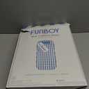 FUNBOY Blue & White Cabana Striped Pool Lounger Water Hammock