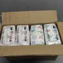 The Honest Company Comfort Dry Disposable Daytime Diapers for Sensitive Skin, Hypoallergenic, All the Alpacas + Turtle Time, Super Club Box Size 1 (814 lbs), 136 Count