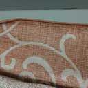 JONATHAN Y All-Over Scroll Indoor Outdoor Area Rug 4X6 Salmon/Cream, Maribel Traditional Classic for Backyard, Patio, Porch, Easy-Cleaning, High Traffic, Pet-Friendly, Non-Shedding (TSN205A-4)