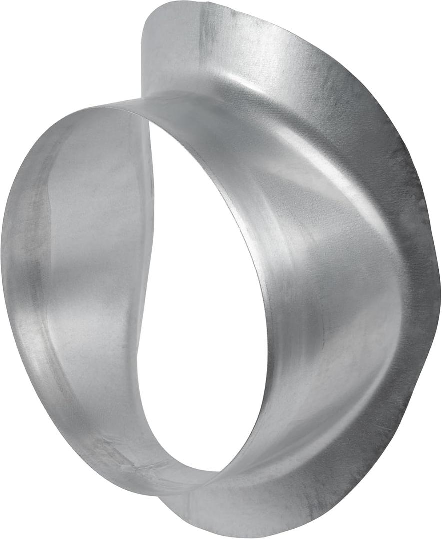 Vent Systems 12" to 10" Inch Saddle Branch for HVAC Systems - Collar Connector for Optimal and Efficient Airflow. Round Duct Takeoff for Duct Connection. Perfect for Upgrade and Retrofit Projects