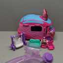 Disney Junior Minnie Mouse Bows-A-Glow Rolling Glamper 13-piece Figures and Playset, Kids Toys for Ages 3 Up, (25.4)