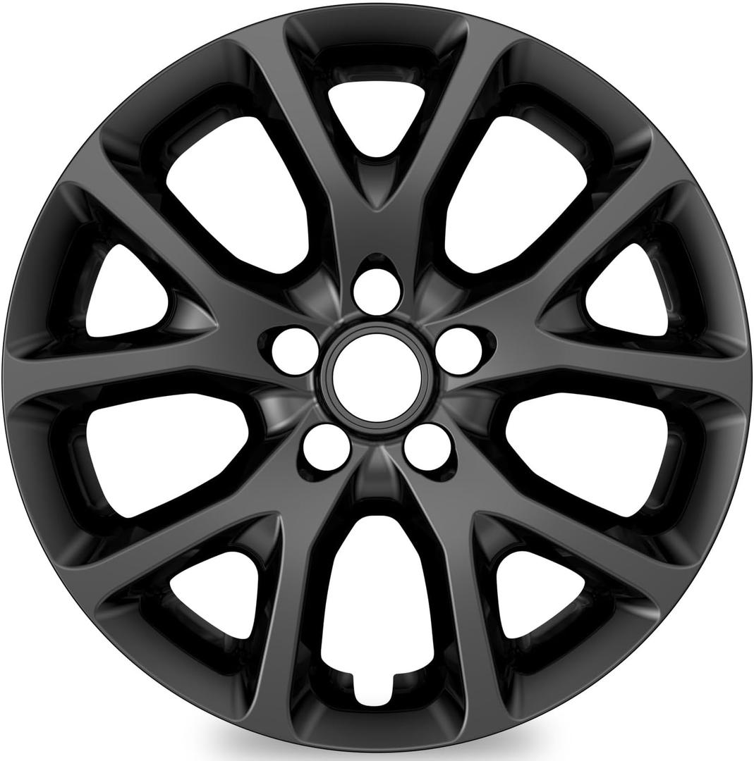 TangMiGe 4-Pack Wheel Skins Compatible with Jeep Cherokee 2014 2015 2016 2017 2018, 17 inch 17" Alloy Wheel, Wheel Cover