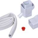 Oatey Mystic Rainwater Collection System, 2 in. x 3 in., White
