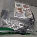 Explore Land Clear Luggage Cover Tough Protector Fits for 30 Inches Suitcase for Travel Airplane (PVC, XL)