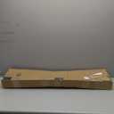 2 PCS Frameless Shower Door Bottom Seal, 1/4'' X 36'' Ultra Clear Shower Glass Door Seal Strip with Drip Rail, Shower Door Sweep for 1/4 Inch(6mm) Glass Thick