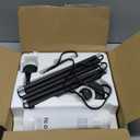 Dimmable Floor Lamp for Living Room with Remote and Foot Switch, Modern Standing, Corner Lamp,10W Bulb 3 Color Temperatures, for Bedroom, Office, Corner, ETL Listed, Black and Beige E19LD05