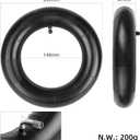 10 x 3.0/255 x 80 10″ Heavy Duty Butyl Rubber Inner Tube w/ 90° Bent Schrader Valve Replacement for Kugoo M4 Pro, kukirin g2 max, kukirin g3 pro Electric Kick Scooter Wheel Tire Parts Tyre (2)