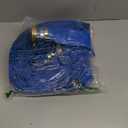 PVC Drain HOSE 2"*100ft, Pool Backwash Hose, Heavy Duty Reinforced Blue PVC Lay Flat Water, For Swimming Drain Pools and Clean Filters, with 2 Clamp