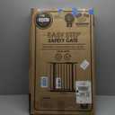 Regalo Safety 29-38.5" Baby Gate for Doorways & Bottom of Stairs, Pressure Mounted Baby Gate with Door for Babies, Toddlers & Pets, Tested & Safe for 30 Years, American Designed, American Owned, White