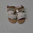 sugar Jameeka Girls' Flat Sandals White/Gold 5M