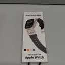 Rugged Band Compatible with Apple Watch Ultra 3/2/1 Band 49mm/46mm/45mm/44mm/42mm, Metal Connector with Silicone Strap for iWatch Ultra Series 11/10/9/8/7/6/SE3/SE2/SE/5/4/3/2/1, Black/Black