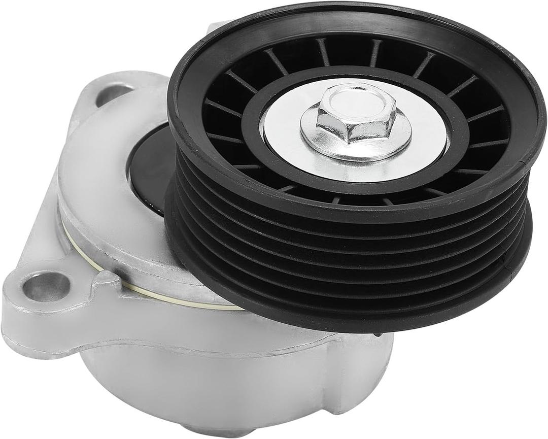 AULINK 38452 Belt Tensioner Assembly with Pulley (2.0L 2.3L 2.5L-No Hybrid) For Ford Escape 2005-2012,Focus 2003-2011,Fusion Transit Connect,For Mazda 3 6 Tribute,For Mercury Mariner Milan 6E5Z6A228A