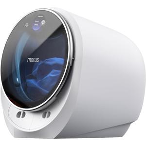 Morus Portable Dryer for Clothes with 8 Modes, 1200W Mini Dryer with Stainless Steel Drum, No Installation Required, Wrinkle and Pet Hair Remover, Luxury Towel Warmer, for Apartments, Dorm, RV